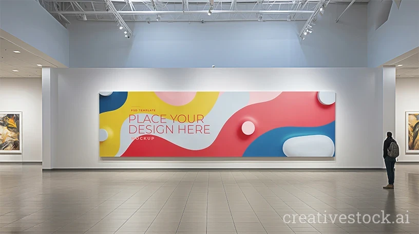 Free Museum and Gallery Exhibition Mockups for Art Presentations